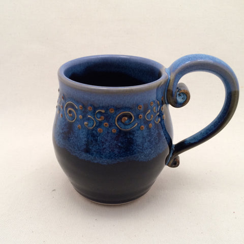 Blue Swirl Mug